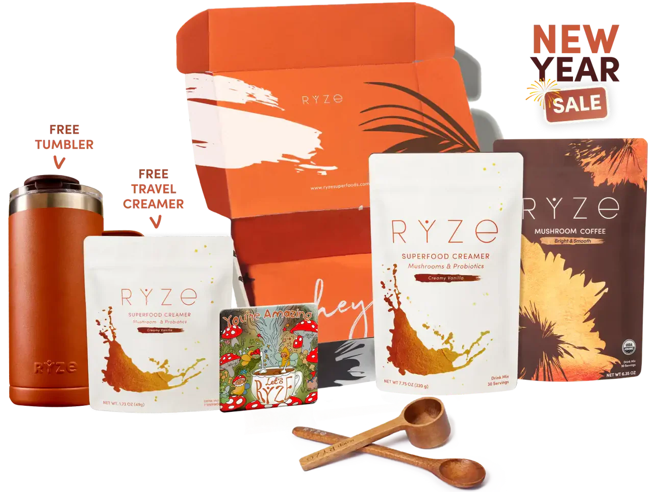 RYZE n Shine Bundle (Coffee + Creamer) Prime M6B51